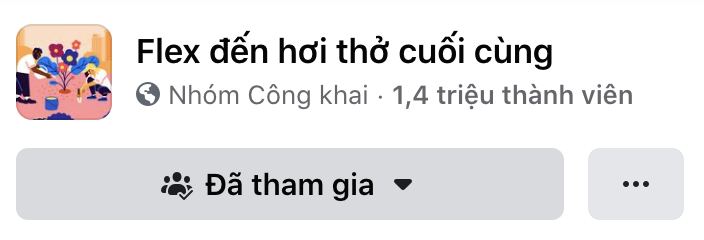 Đạt 1,4 triệu người tham gia, hội nhóm “Flex đến hơi thở cuối cùng” bất ngờ thông báo tạm dừng - Ảnh 1.