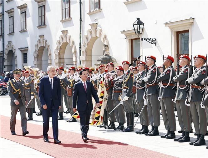 Hoạt động của Chủ tịch nước và Phu nhân trong chuyến thăm chính thức Cộng hòa Áo - Ảnh 1.