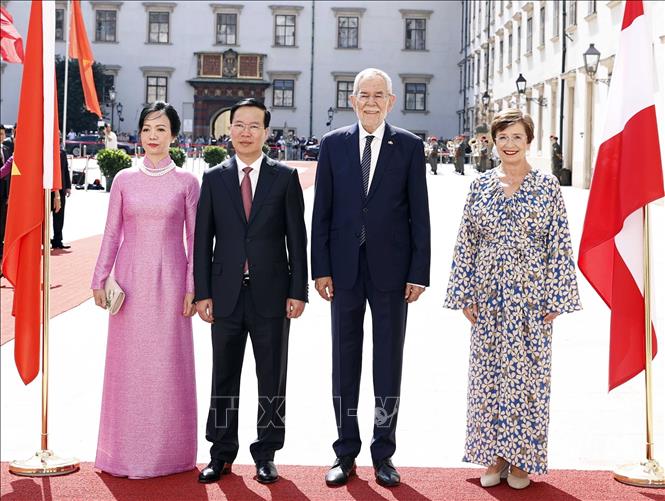 Hoạt động của Chủ tịch nước và Phu nhân trong chuyến thăm chính thức Cộng hòa Áo - Ảnh 2.