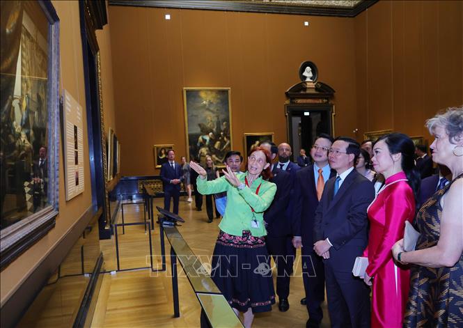Hoạt động của Chủ tịch nước và Phu nhân trong chuyến thăm chính thức Cộng hòa Áo - Ảnh 9.