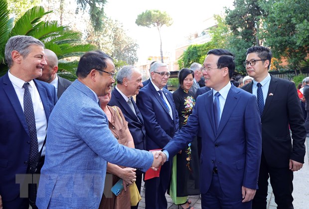 Chủ tịch nước Võ Văn Thưởng và Phu nhân thăm cấp Nhà nước tới Cộng hòa Italy - Ảnh 9.