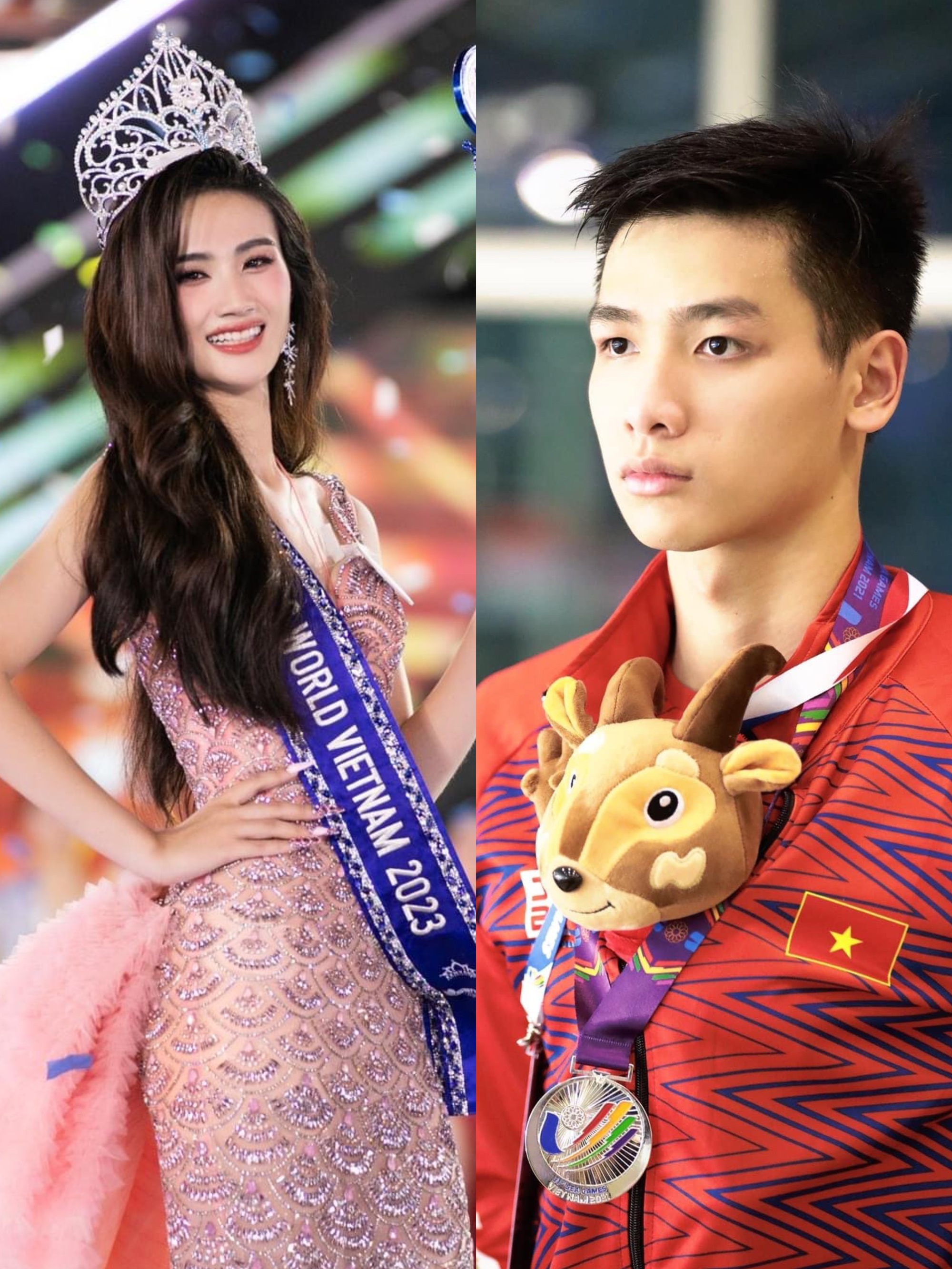 Hoa hậu Ý Nhi nói gì khi được so sánh với thí sinh quốc tế tại HCV SEA Games 32?