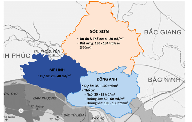 2 thành phố mới của Hà Nội: Diện tích 884 km2 với 2 hướng phát triển đặc biệt - Ảnh 1.