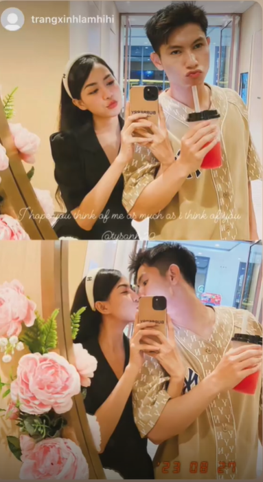 Cựu tuyển thủ Việt Nam khóa môi bạn gái xinh đẹp, vóc dáng nóng bỏng - Ảnh 1.