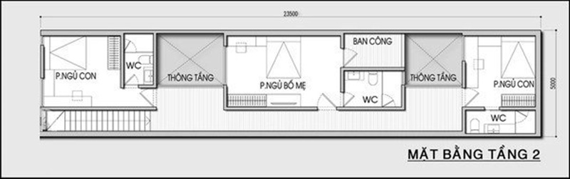 Tư vấn thiết kế và bố trí nội thất cho nhà ống cực dài mà không bị bí và tối - Ảnh 2.
