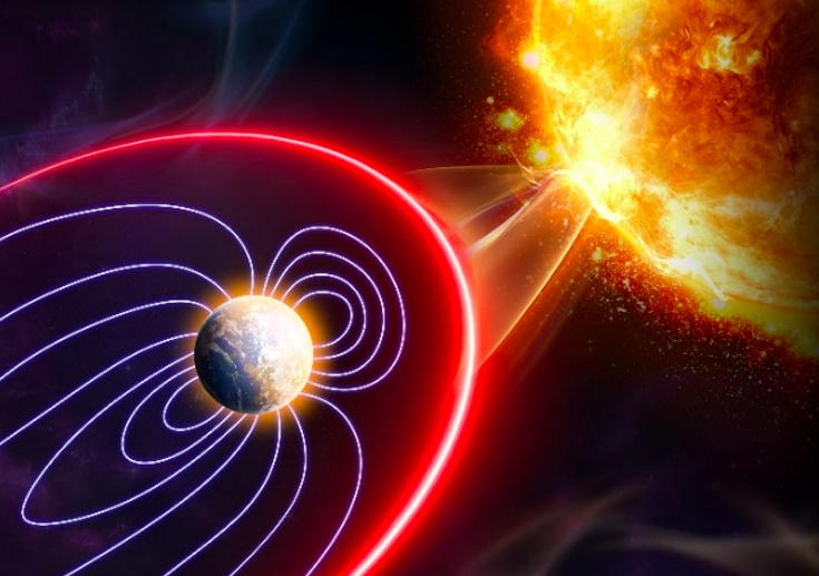 The effects of solar flares on Earth's magnetosphere