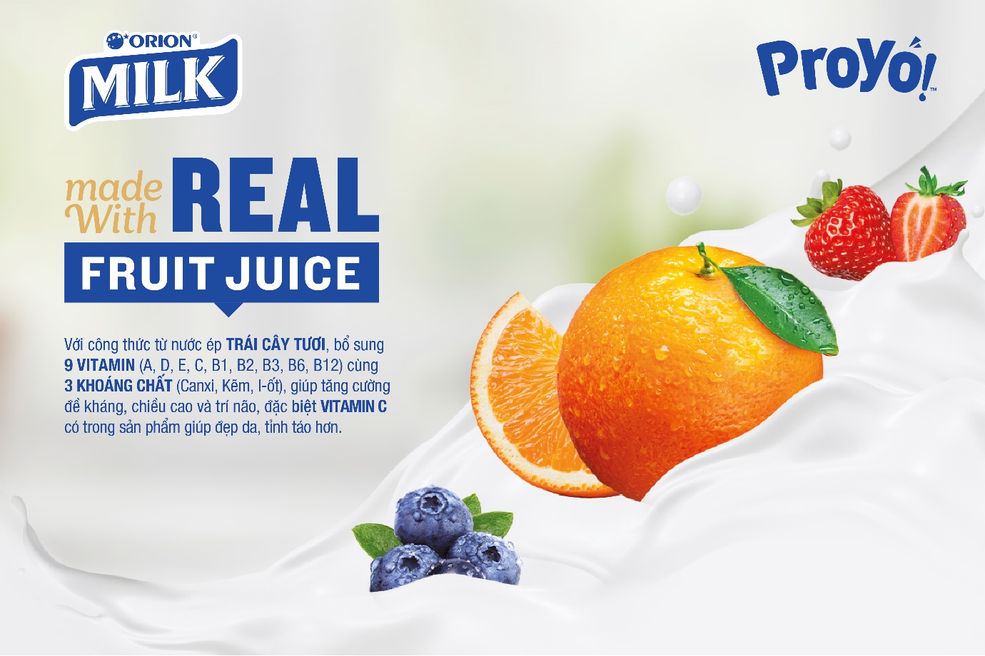 Mách mẹ sữa chua uống từ Orion, thơm ngon - tươi mát - giàu dưỡng chất!