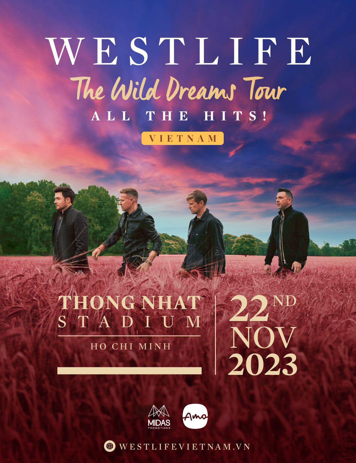 Công bố giá vé concert Westlife tại Việt Nam Cao nhất chỉ 4 triệu đồng