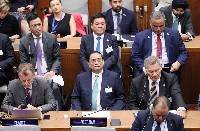 Hoạt động của Thủ tướng Phạm Minh Chính tại Tuần lễ Cấp cao Đại hội đồng Liên hợp quốc  - Ảnh 1.