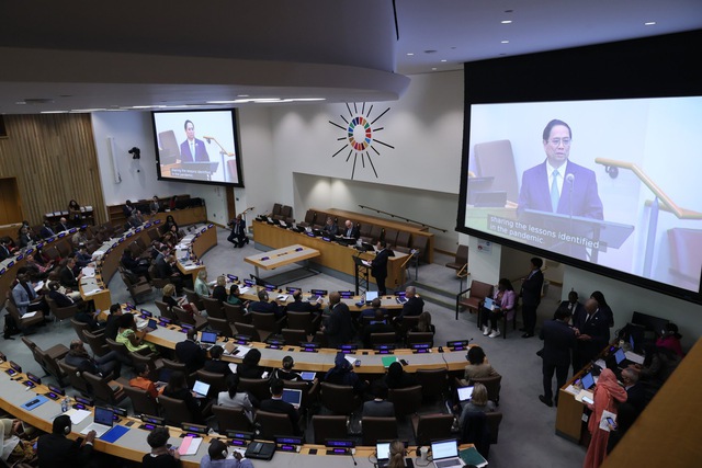 Hoạt động của Thủ tướng Phạm Minh Chính tại Tuần lễ Cấp cao Đại hội đồng Liên hợp quốc  - Ảnh 3.