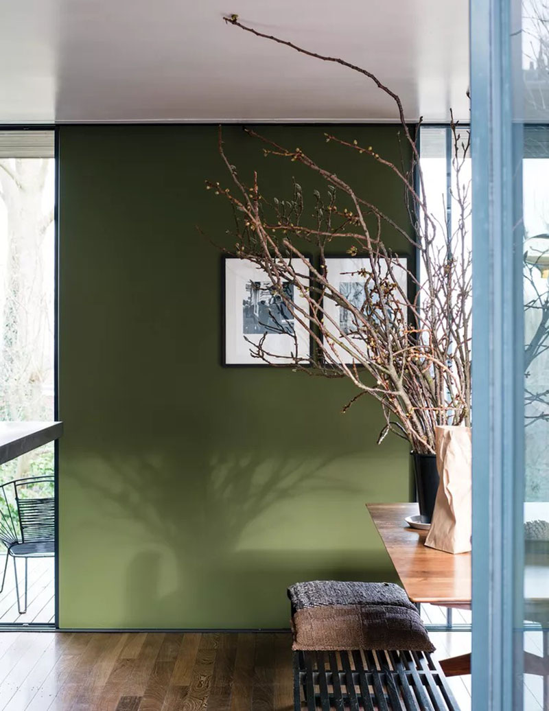 Thỏa sức trang trí không gian sống gia đình với những tông màu xanh lá - Ảnh 4.