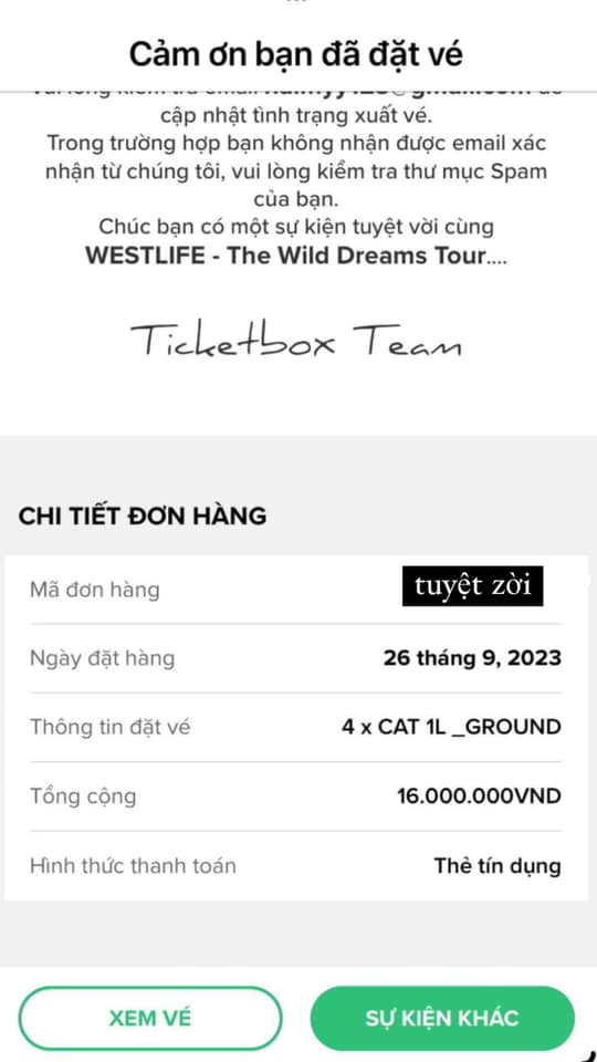 Mở bán vé concert Westlife tại Việt Nam: Web liên tục gặp lỗi nhưng vẫn sold-out toàn bộ khu vực khán đài  - Ảnh 6.