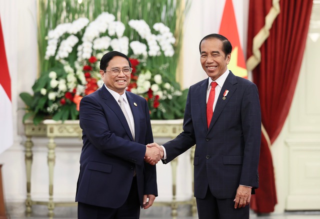 Hoạt động của Thủ tướng Phạm Minh Chính tại Hội nghị Cấp cao ASEAN 43 - Ảnh 4.