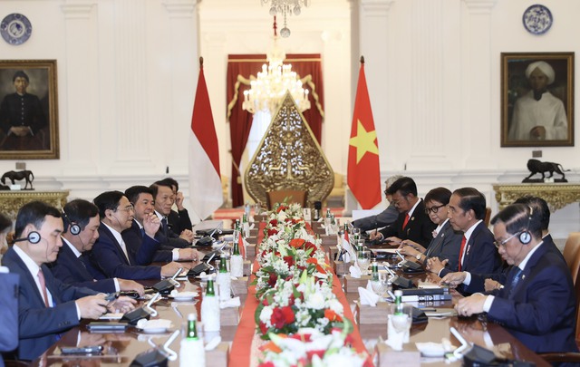 Hoạt động của Thủ tướng Phạm Minh Chính tại Hội nghị Cấp cao ASEAN 43 - Ảnh 5.