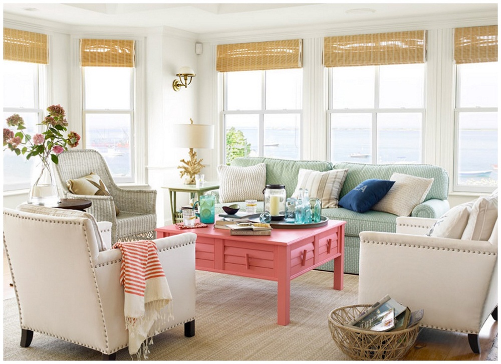 Những mẫu phòng khách mang sắc hồng vừa nhẹ nhàng vừa quyến rũ - Ảnh 11.