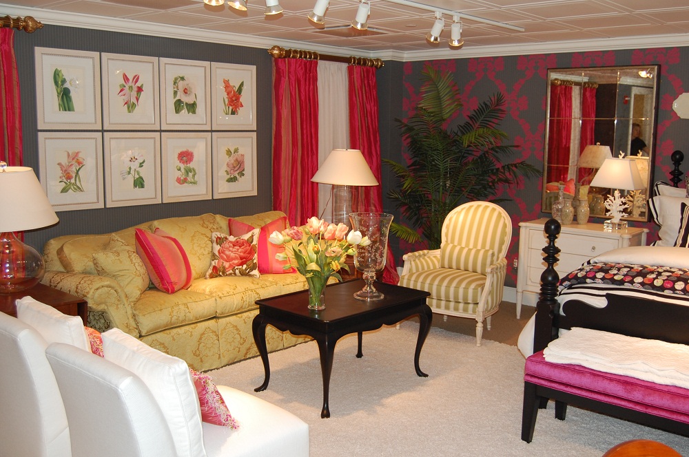 Những mẫu phòng khách mang sắc hồng vừa nhẹ nhàng vừa quyến rũ - Ảnh 3.