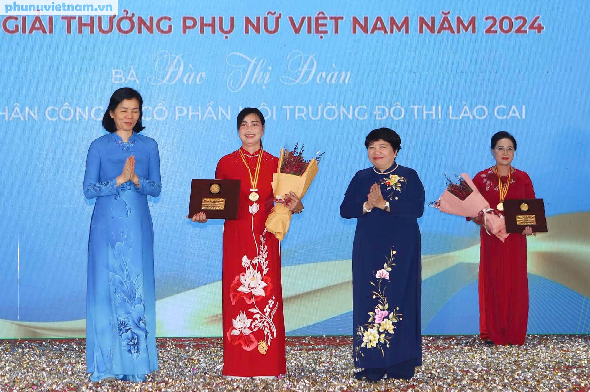 Hình ảnh trao Giải thưởng Phụ nữ Việt Nam 2024 cho 4 tập thể và 11 cá nhân- Ảnh 6.