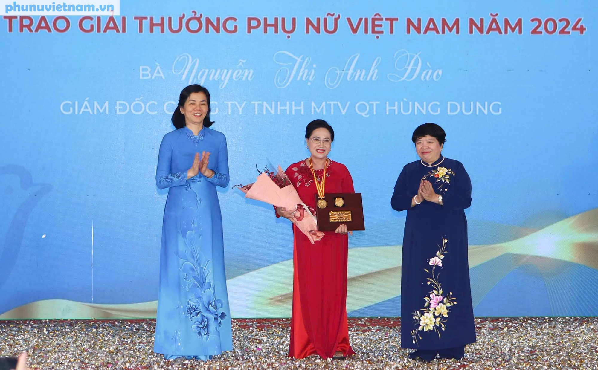 Hình ảnh trao Giải thưởng Phụ nữ Việt Nam 2024 cho 4 tập thể và 11 cá nhân- Ảnh 8.