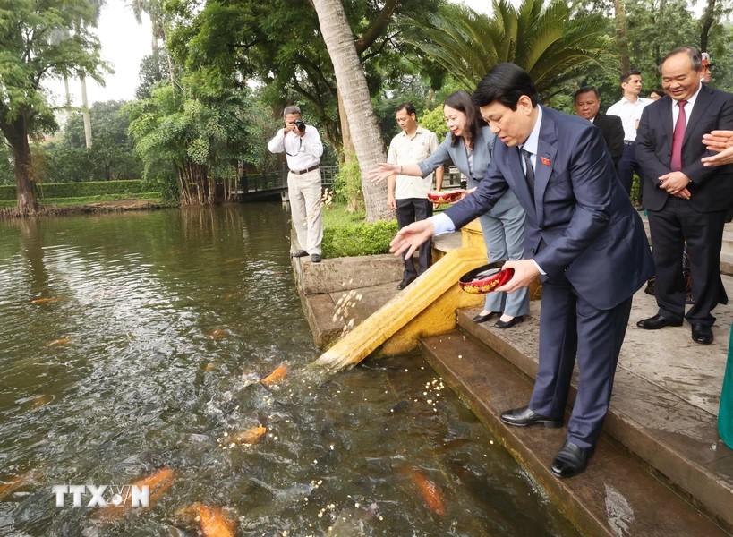 Tổ chức trọng thể lễ bàn giao công tác Chủ tịch nước- Ảnh 8.