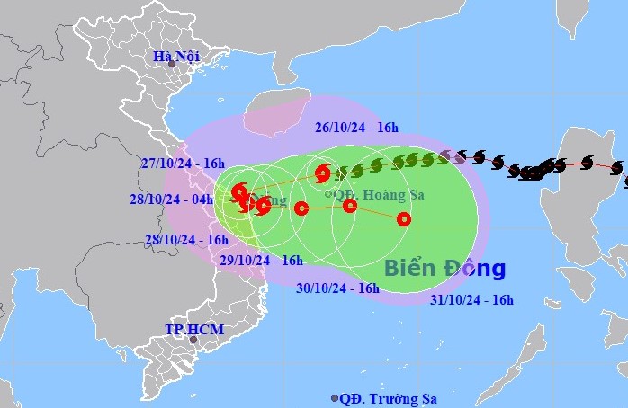 Tin bão số 6 (TRAMI) và các chỉ đạo ứng phó- Ảnh 1.