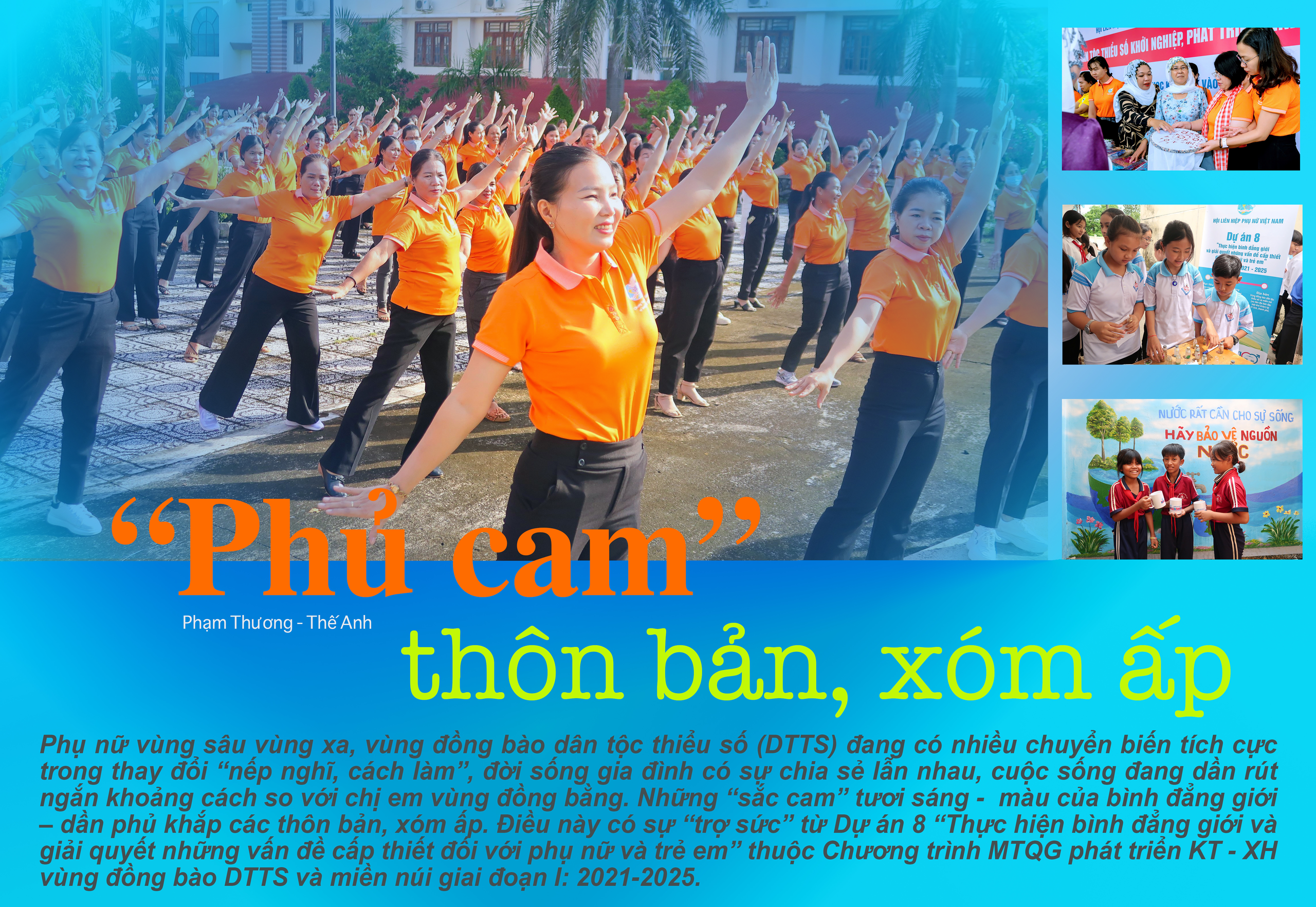 "Phủ cam" thôn bản, xóm ấp