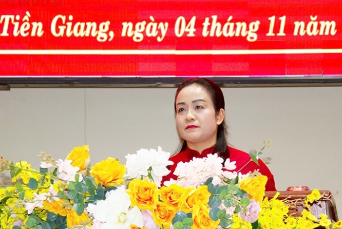 Nữ Phó Viện trưởng Viện KSND tối cao giữ chức Phó Bí thư Thường trực Tỉnh ủy Tiền Giang- Ảnh 1.