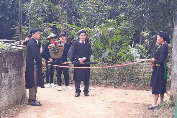 Quang Bình, Hà Giang: Độc đáo nghệ thuật hát Quan làng trong lễ cưới của người Tày- Ảnh 1.