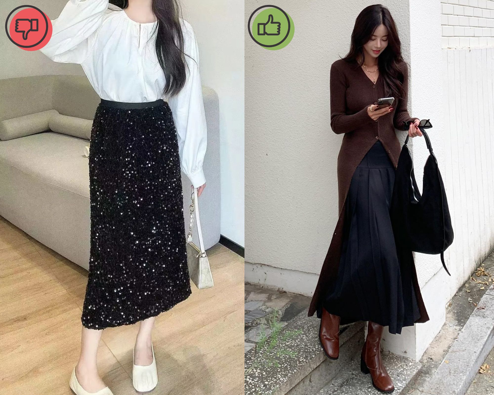5 mẫu chân váy lỗi mốt cần tránh xa khi mua sắm đồ diện Tết- Ảnh 3. 5 mẫu chân váy lỗi mốt cần tránh xa khi mua sắm đồ diện Tết- Ảnh 3.