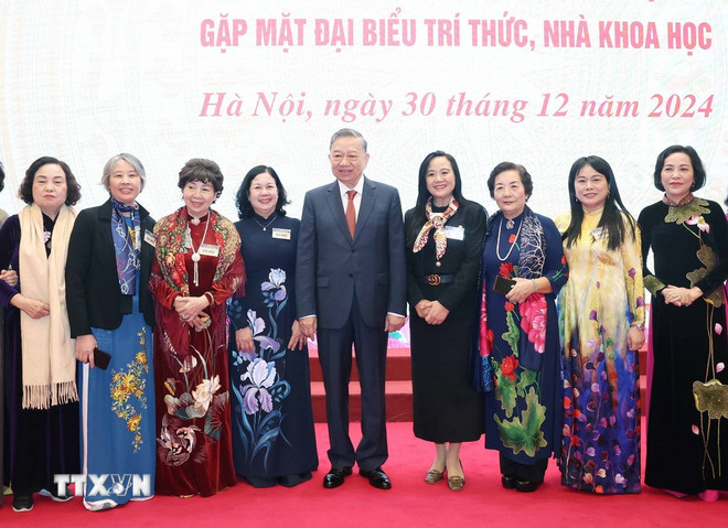 Toàn văn phát biểu của Tổng Bí thư Tô Lâm tại buổi gặp mặt trí thức, nhà khoa học- Ảnh 3.