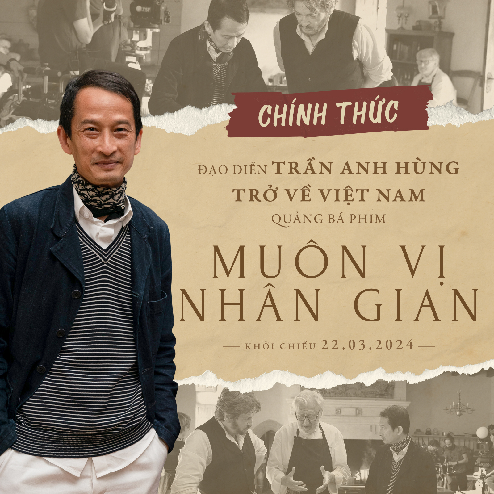 Đạo diễn Trần Anh Hùng sắp về Việt Nam quảng bá phim mới, tiết lộ vai trò đặc biệt của vợ- Ảnh 2.