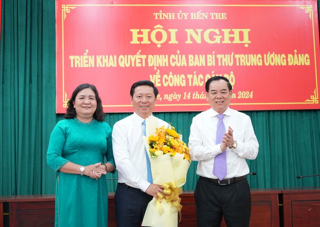 Điều động, chỉ định Phó trưởng Ban Tuyên giáo TƯ Trần Thanh Lâm giữ chức Phó Bí thư Tỉnh ủy Bến Tre- Ảnh 4.