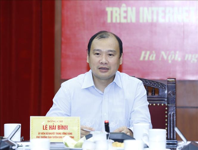 Bổ nhiệm Phó trưởng Ban Tuyên giáo Trung ương Lê Hải Bình làm Tổng Biên tập Tạp chí Cộng sản- Ảnh 1.