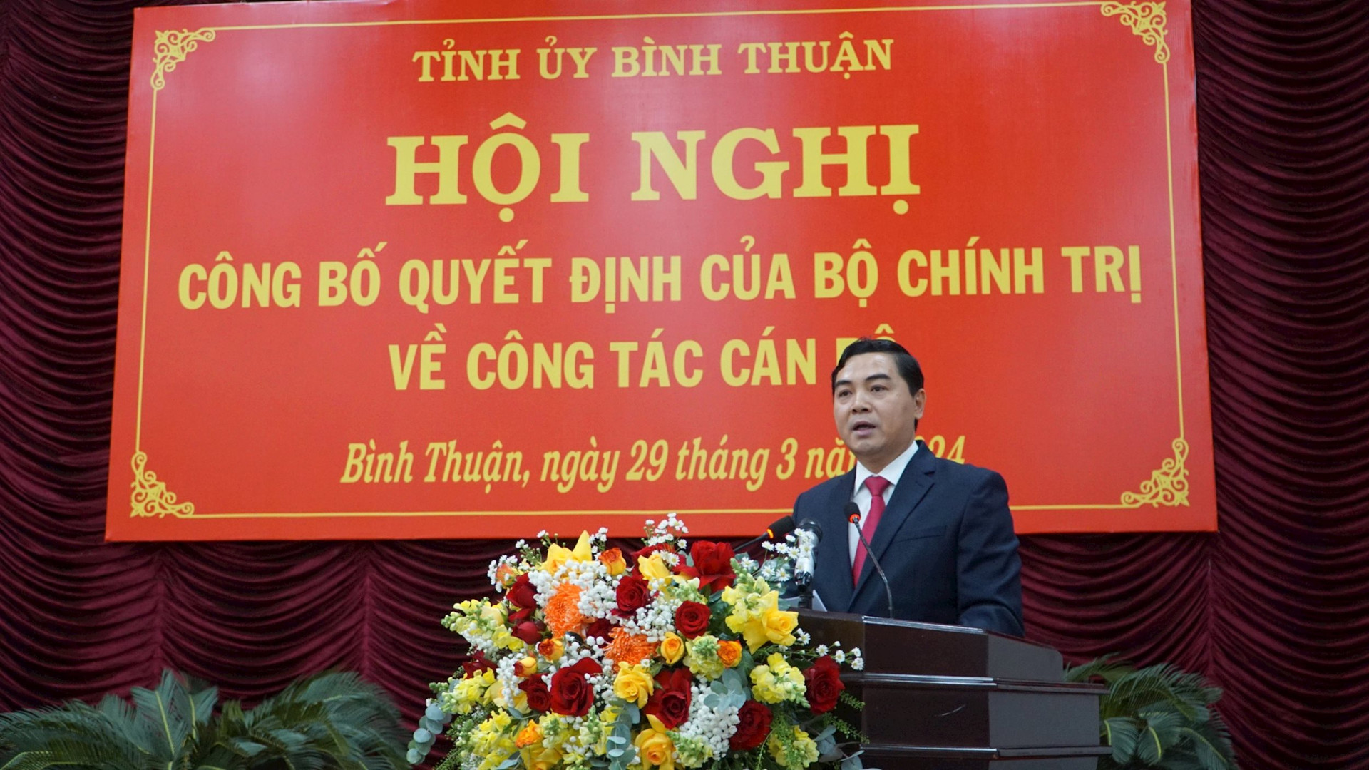 Bộ Chính trị chuẩn y ông Nguyễn Hoài Anh giữ chức Bí thư Tỉnh ủy Bình Thuận- Ảnh 2.