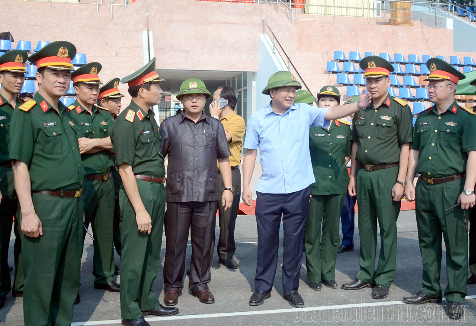 Hợp luyện toàn lực lượng tham gia diễu binh, diễu hành tại Lễ kỷ niệm 70 năm Chiến thắng Điện Biên Phủ- Ảnh 14.