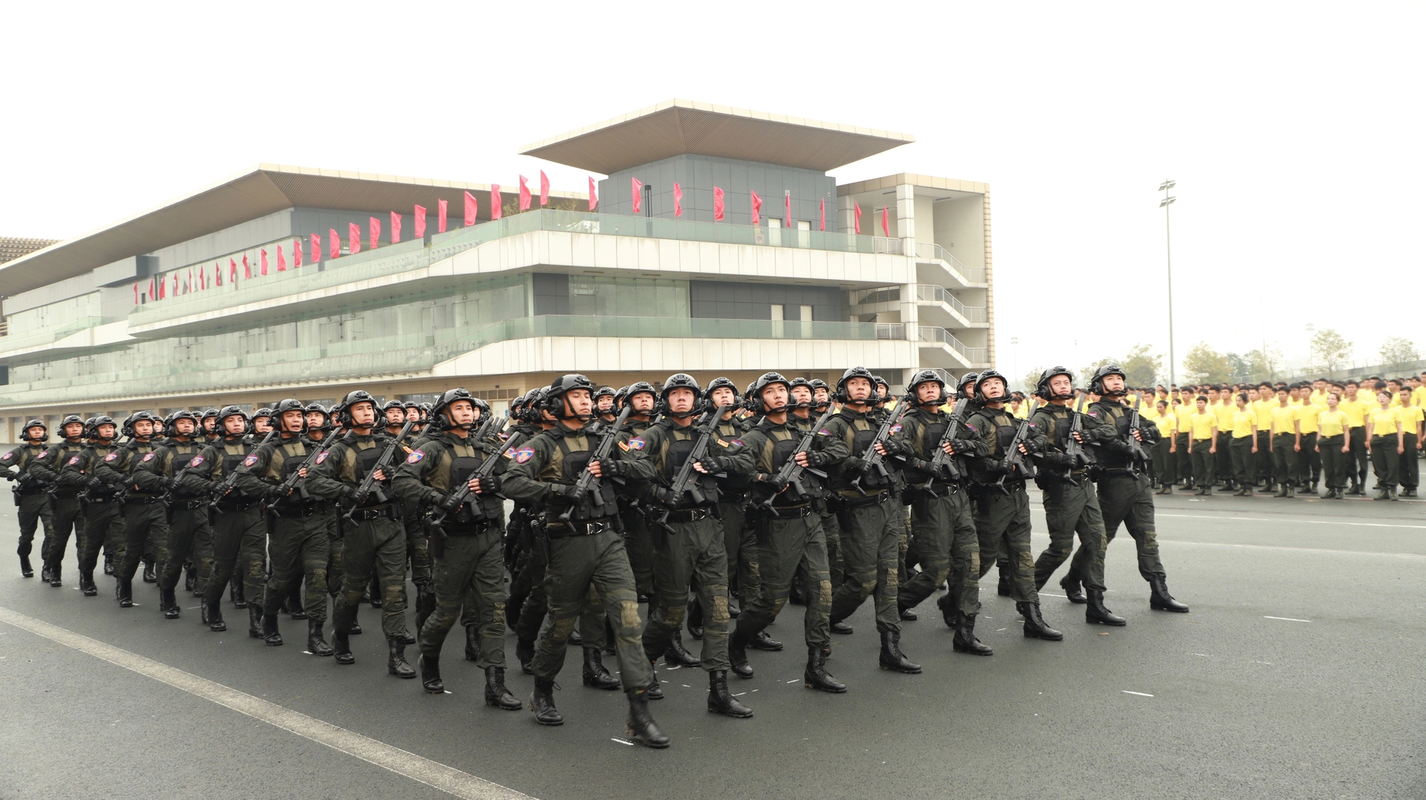 Tổng duyệt Lễ kỷ niệm 50 năm Ngày truyền thống lực lượng Cảnh sát cơ động- Ảnh 7.