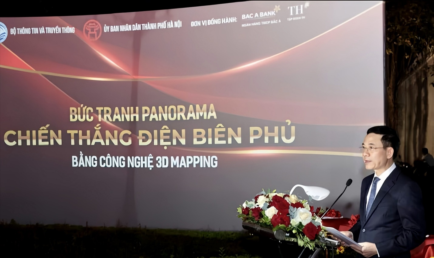 Bức tranh “Chiến dịch Điện Biên Phủ” rộng 3.000m2 đến với người dân thủ đô bằng công nghệ 3D mapping- Ảnh 4.