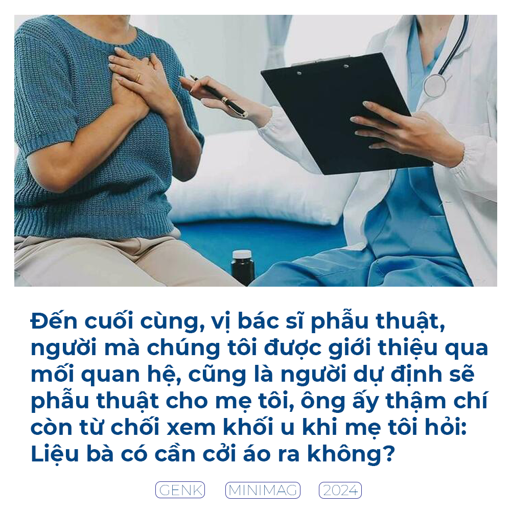 "Medical touch": Vị bác sĩ ở bệnh viện đó đã chạm tay vào ngực mẹ tôi- Ảnh 2.