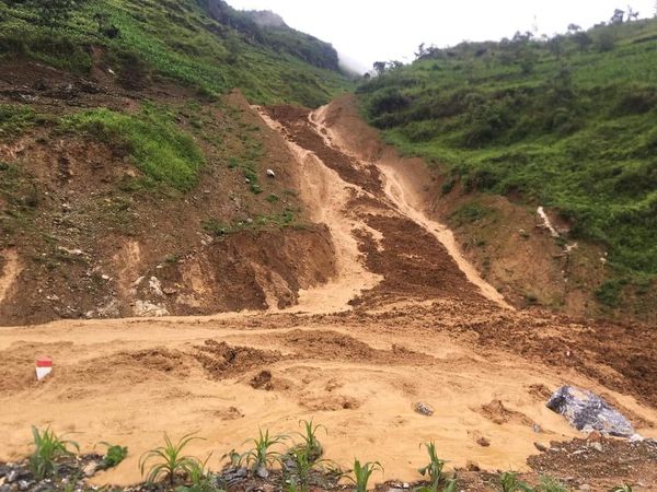 Hà Giang: Mưa lũ gây ngập úng, sạt lở gây tắc đường trên nhiều khu vực trên cao nguyên đá- Ảnh 8.