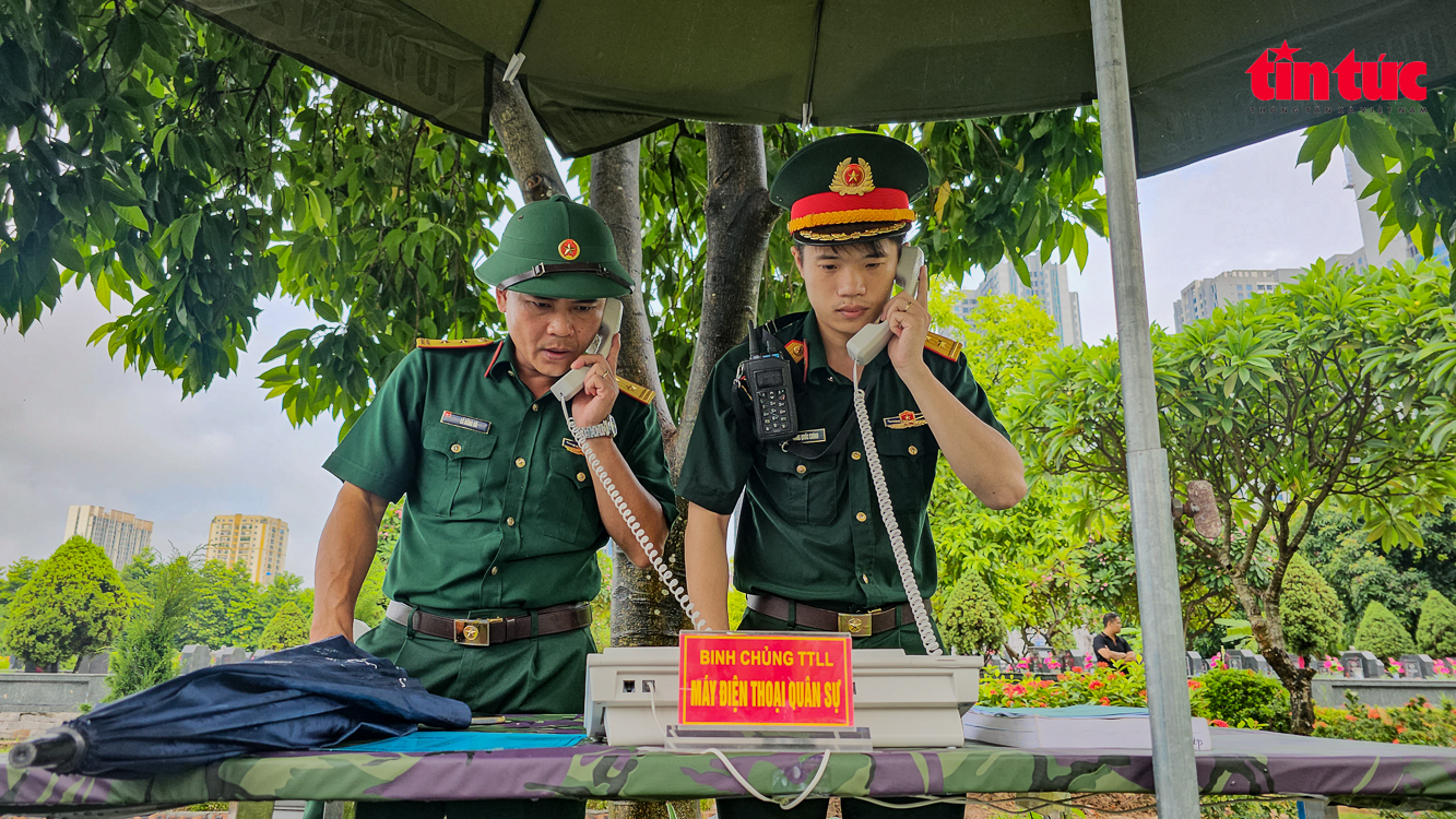 Bảo đảm an ninh tuyệt đối Lễ an táng Tổng Bí thư Nguyễn Phú Trọng tại Nghĩa trang Mai Dịch- Ảnh 5.