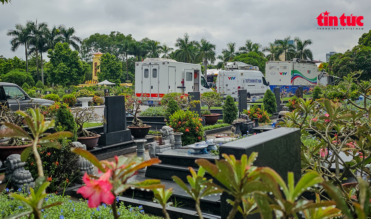 Bảo đảm an ninh tuyệt đối Lễ an táng Tổng Bí thư Nguyễn Phú Trọng tại Nghĩa trang Mai Dịch- Ảnh 15.