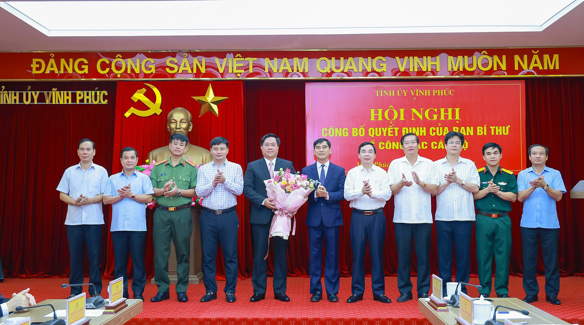 Ban Bí thư điều động, chỉ định Thứ trưởng giữ chức Phó Bí thư Tỉnh ủy Vĩnh Phúc- Ảnh 6.