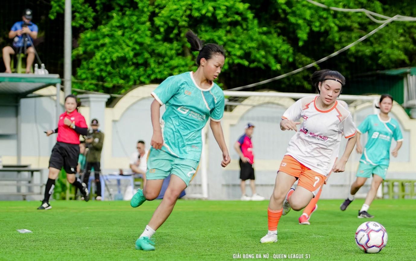 SHB FC lên ngôi vô địch Queen League S1: Hành trình đầy cảm hứng của đội bóng nữ ngân hàng duy nhất tại giải- Ảnh 3.