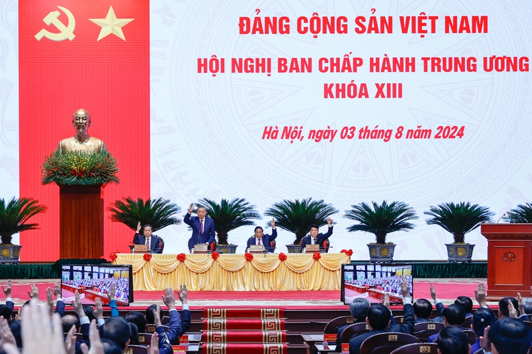 Khai mạc Hội nghị Ban Chấp hành Trung ương Đảng khóa XIII- Ảnh 4.