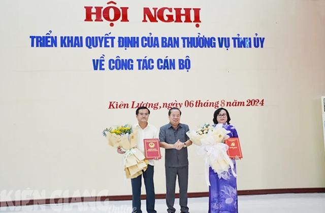 Chủ tịch Hội LHPN tỉnh Kiên Giang giữ chức Bí thư Huyện ủy Kiên Lương- Ảnh 1.