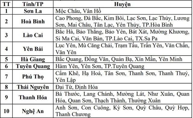 10 tỉnh thành nguy cơ cao lũ quét, sạt lở đất - Ảnh 1.