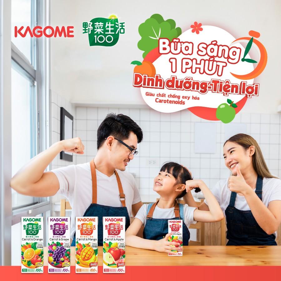 Nước ép rau củ quả KAGOME - Bí quyết ăn rau ‘siêu tốc’ cho người bận rộn- Ảnh 2.