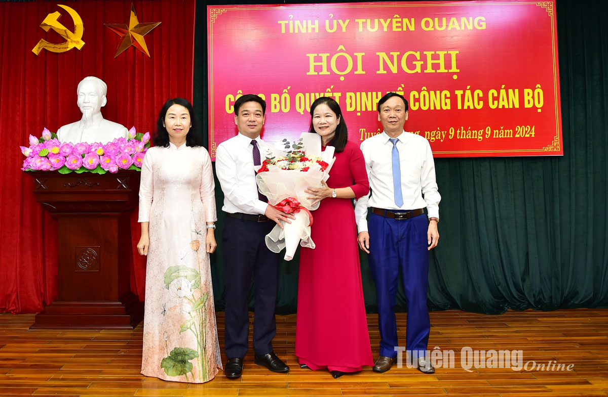 Tuyên Quang: Bổ nhiệm nữ Phó Trưởng Ban Dân vận Tỉnh ủy- Ảnh 1.