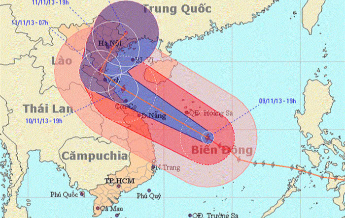 Cập nhật tin bão: Dự báo khoảng 22h đêm nay bão số 3 sẽ đi vào Vịnh Bắc Bộ- Ảnh 1.
