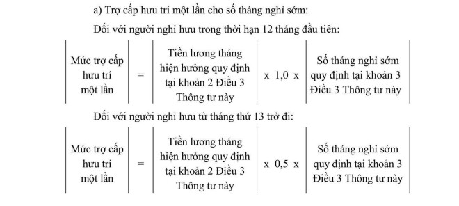 Bộ Nội vụ hướng dẫn tính trợ cấp nghỉ hưu trước tuổi khi sắp xếp tổ chức bộ máy- Ảnh 1.