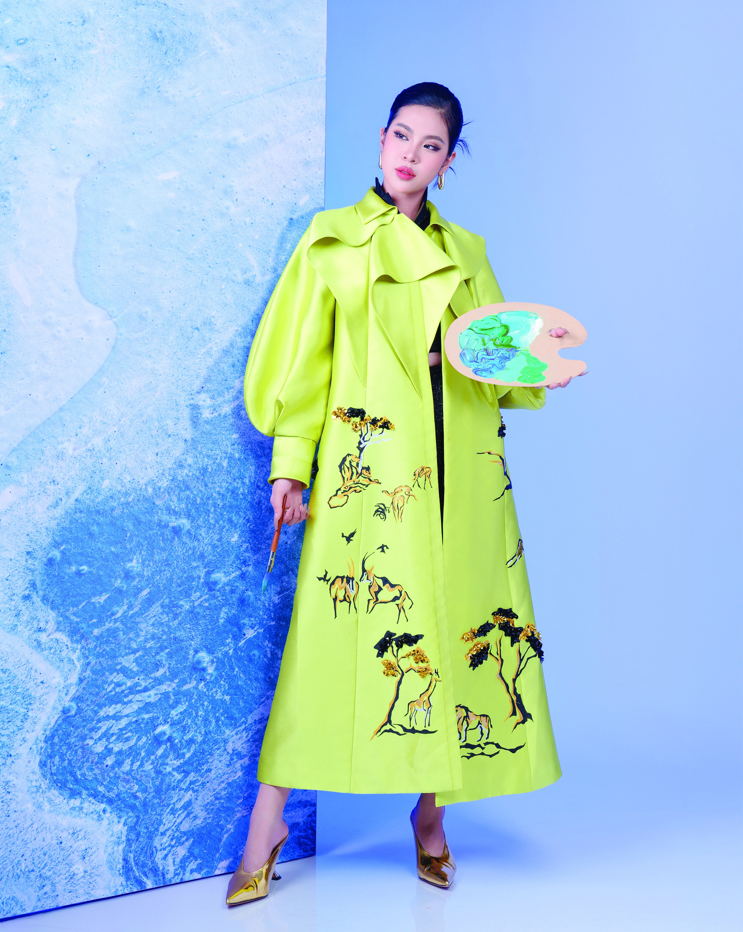 Bức họa mùa Xuân- Ảnh 2. Bức họa mùa Xuân- Ảnh 2.